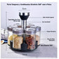 Door Condiments and Seasonings Kitchen Swivel-6 Pot Glass Holder + Holder-Neverdie