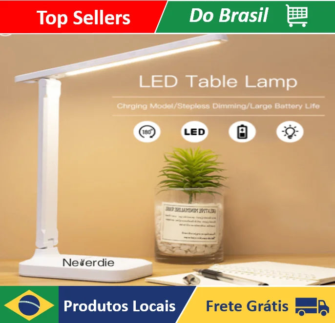 16 LED Adjustable Touch Readable Reading Lamp with 3 Modes for Side Bed/Table/Study-Neverdie