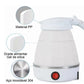 Portable Collapsible Silicone Electric Kettle Jar-Neverdie Store