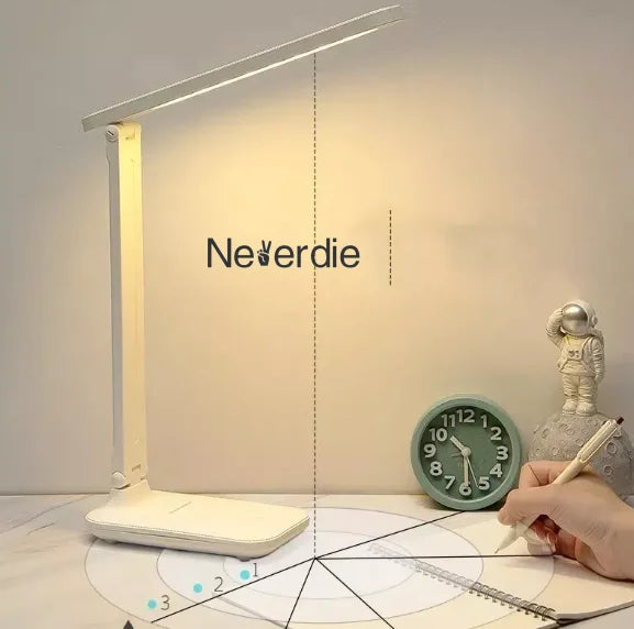 16 LED Adjustable Touch Readable Reading Lamp with 3 Modes for Side Bed/Table/Study-Neverdie