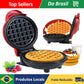 Mini Electric Waffle Machine Home Kitchen Make Waffle Color Aledoria-Neverdie Store