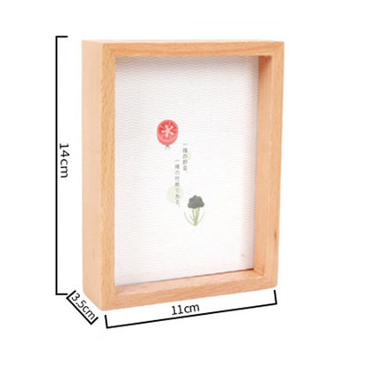 Creative European Style Simple Photo Studio Photo Frame Wooden Photo Frame Decoration Custom Home Bedroom Living Room Decoration